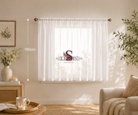 DS055 fényáteresztő kész függöny - 300x180 cm