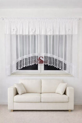 DS175 fényáteresztő kész függöny - 400x160 cm